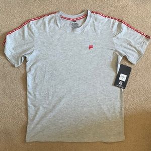 Grey FILA Lounge T-Shirt